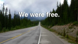 Book trailer: We were free.
